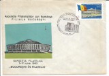(No2)plic-EXPOZITIA FILATELICA - &quot;Bucureştii &icirc;n filatelie&quot;, Bucureşti, 1981
