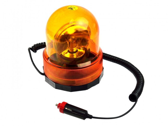 Girofar galben cu montare magnetica 24V, GEKO G01830