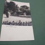CARTE POSTALA -BUZIAS -PAVILIONUL APELOR MINERALE CIRCULATA