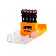 Biti surubelnita electrica cu inel magnetic ,biti S2PH2 ,lungime 65 mm ,set 10 piese