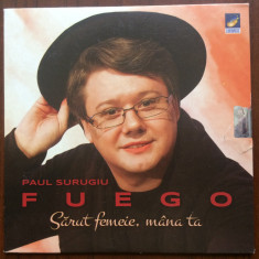 paul surugiu fuego sarut femeie mana ta cd disc muzica usoara euromusic 2018 VG+