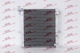 Radiator racire Mitsubishi L200 2005-; motor 2.5 DI-D, heavy duty, tuning, dimensiuni [mm] 628x525x32; MN135033; SRLine, aftermarket