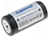 Acumul: Li-Ion 16340 3,7V 700mAh &Oslash;16x36mm 3A, Keeppower