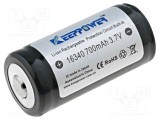 Acumul: Li-Ion 16340 3,7V 700mAh &Oslash;16x36mm 3A