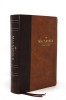Nasb, MacArthur Study Bible, 2nd Edition, Leathersoft, Brown, Thumb Indexed, Comfort Print: Unleashing God&#039;s Truth One Verse at a Time