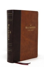 Nasb, MacArthur Study Bible, 2nd Edition, Leathersoft, Brown, Thumb Indexed, Comfort Print: Unleashing God&#039;s Truth One Verse at a Time