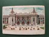 Carte postala Vedere Intrarea la Grand Palais -Paris , necirculata ,anii 1900, Printata