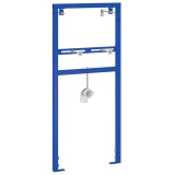 Cumpara ieftin Suport de perete pentru baie albastru 50 x 17.5 x 136 cm Oțel
