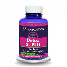 Herbagetica Detox Suplu, 120 capsule foto
