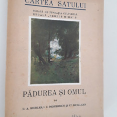 Carte veche Seria cartea satului Padurea si omul