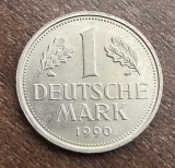 C50 - Moneda foarte veche - Germania - 1 marca - 1990 litera F