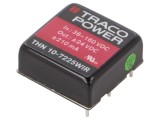 Convertor DC/DC 10W, 36-160VDC la 24VDC, TRACO POWER