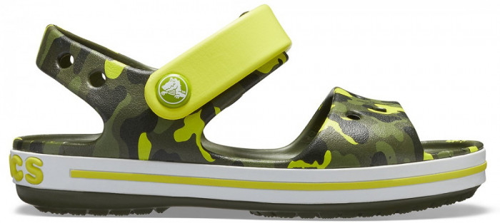 Sandale Crocs Crocband Seasonal Graphic Sandal Galben - Citrus