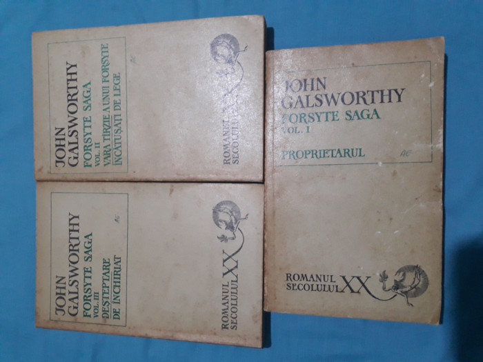 John Galsworthy - Forsyte Saga (3 volume)