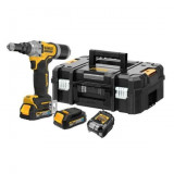 Pistol pentru nituit cu motor brushless Dewalt DCF414E2GT-QW cu 2 acumulatori 1.7Ah 18V Powerstack