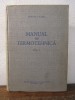 Manual Termotehnică I. Vlădea, Vol. I, 1962, 522 pg - Didactică și Pedagogică - Mecanică, Termotehnică
