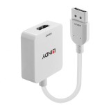 Adaptor HDMI la Displayport 4K60Hz T-M Alb, Lindy L38303