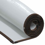 Prelata transparenta vidaXL 3x3 m, polietilena, impermeabila, cu ochiuri, protectie gradina, mobilier exterior