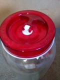 Vand Dispenser din sticla transparenta cu capac 3Lx2buc -noi, Oem