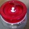 Vand Dispenser din sticla transparenta cu capac 3Lx2buc -noi