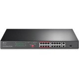 Switch TP-LINK TL-SL1218P, 16 Porturi, RJ45