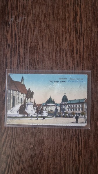 Carte Postala - Cluj. Piata Unirii