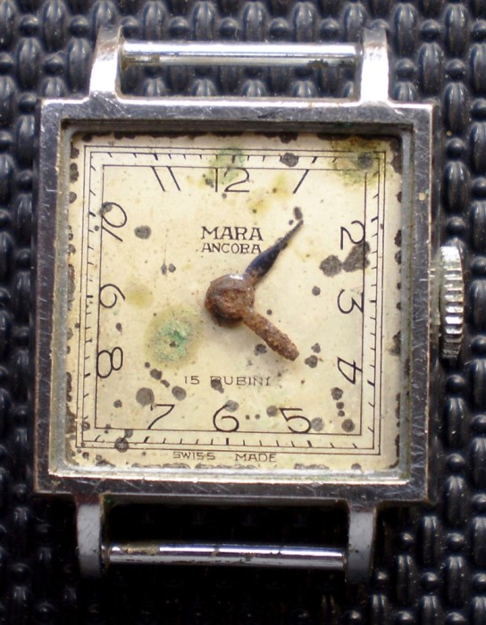 K.178 CEAS DE DAMA MARA ANCORA 15 JEWELS SWISS MADE