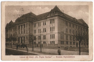 1928 - Targu Mures, liceul Papiu (jud. Mures) foto