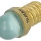 Lampă LED verde E14 24V