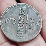 3 kreuzer 1851 G Baia Mare , mai raruta