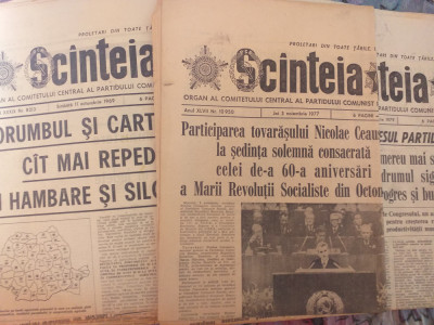 20 ziare Scanteia, anii &amp;#039;60 foto