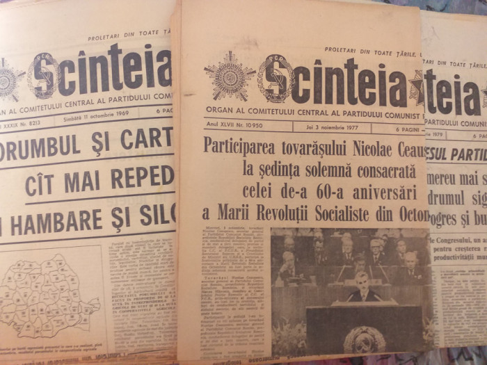 20 ziare Scanteia, anii &#039;60