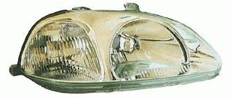 Far Honda Civic 3-Usi Hatchback/Sedan (JP) 01.1999-07.2001 DEPO partea Dreapta cu bec H4 , far tip Stanley foto