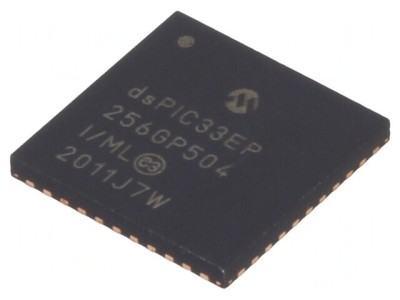 Microcontroler dsPIC 256kB QFN44 32kB SRAM 0,65mm foto