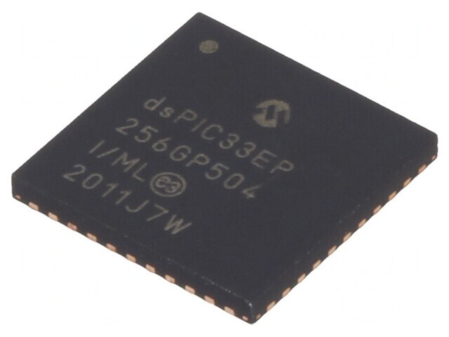 Microcontroler dsPIC 256kB QFN44 32kB SRAM 0,65mm