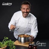 ﻿SEMIOALA INOX+CAPAC 22x11.5L, 4.3L, NICOLAI TAND, ORIGINI, COOKING BY HEINNER