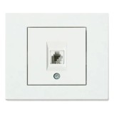 Priza telefon RJ11 623K Grano ST Natural Crem Ovivo 400-020300-221
