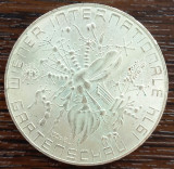 (A8) MONEDA DIN ARGINT AUSTRIA - 50 SCHILLING 1974, GRADINA BOTANICA