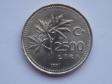 2500 LIRA 1991 TURCIA, Europa