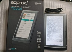 E-book Reader Approx Multimedia Color 7&amp;quot; Tactil, 4GB, APPEB03TG - poze reale foto