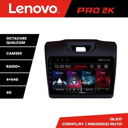 Navigatie Isuzu D-Max Lenovo Kit-2234 8 core QLED 2K 4+64 360 Android Waze USB Navigatie Internet Youtube Radio CarStore Technology