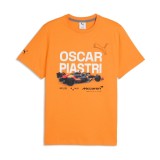 Mclaren Honda tricou de bărbați Oscar Piastri orange F1 Team 2026 - XL