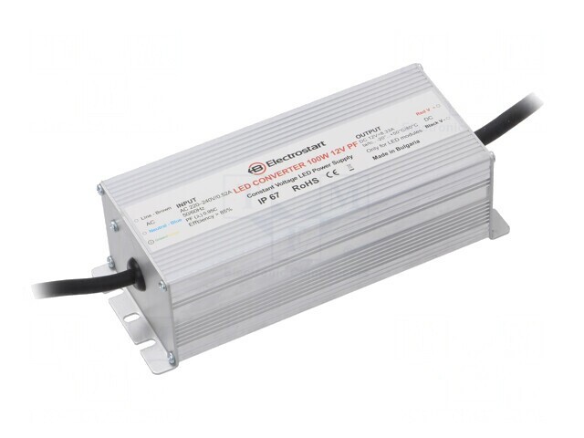 Alimentator Pulsatoriu 100W 12V 8A IP67