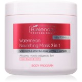 Bielenda Professional Body Program Watermelon Nourishing Mask 3in1 masca pentru hidratare intensiva pentru corp 600 ml