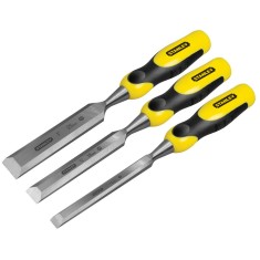 Stanley 2-16-883, set de 3 dalti dynagrip pentru lemn, 12/18/25 mm foto