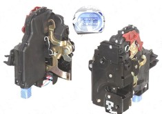Broasca usa, incuietoare Skoda Fabia (5j), 2007-03.2015, Roomster/praktik 2006-2015; usa spate, partea stanga; pentru vehicule cu inchidere centraliz