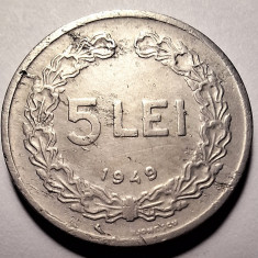 Moneda 5 lei 1949 (#3)