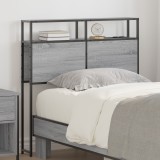 vidaXL Tăblie de depozitare Gri sonoma 100 cm Lemn compozit