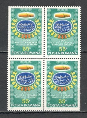 Romania.1971 2500 ani Persia bloc 4 YR.526 foto