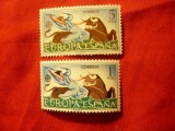 Serie Spania 1966 - Europa CEPT - Europa si Zeus , 2 val.